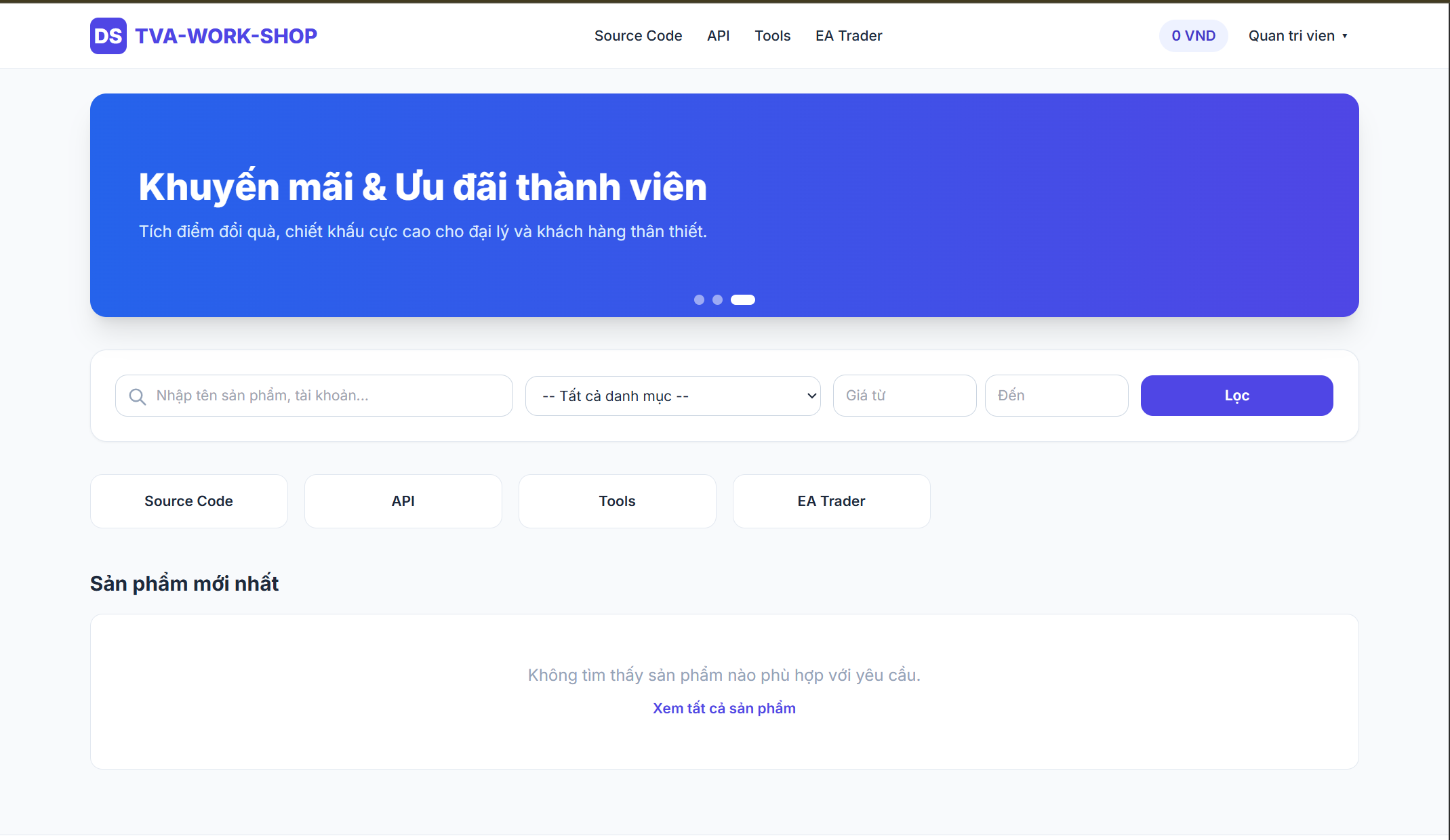Code Web Bán Mã Nguồn & File Digital (PHP Pure)